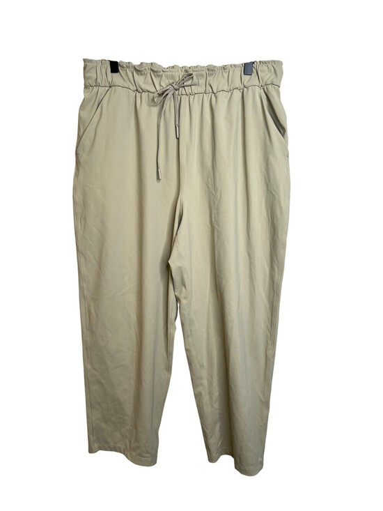 Lululemon Pants - Lululemon Stretch High Rise Crop 23" Beige Women's Size 12 W6BLTS